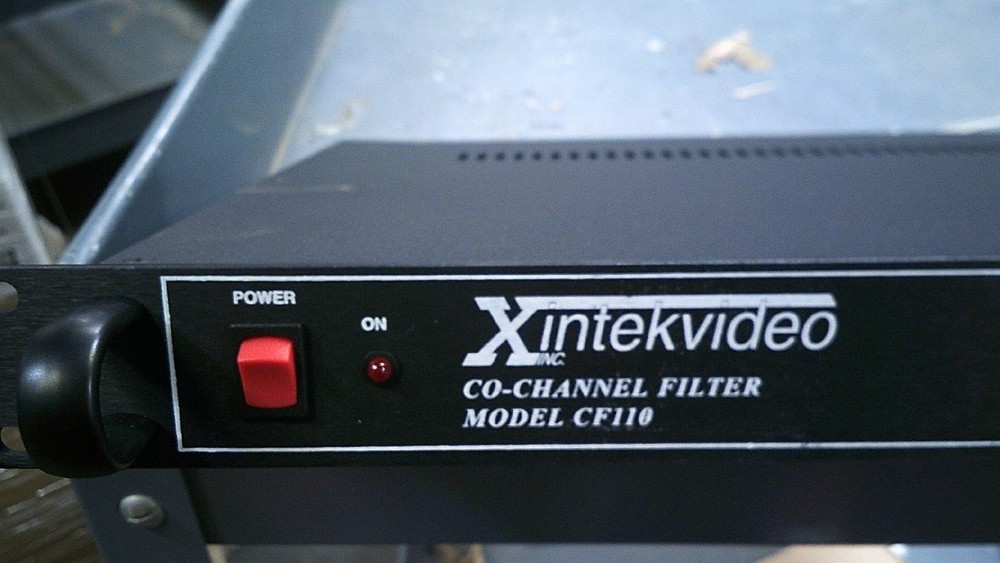 XINTEKVIDEO CF110 CO-CHANNEL FILTER/DIGITAL PROCESSOR