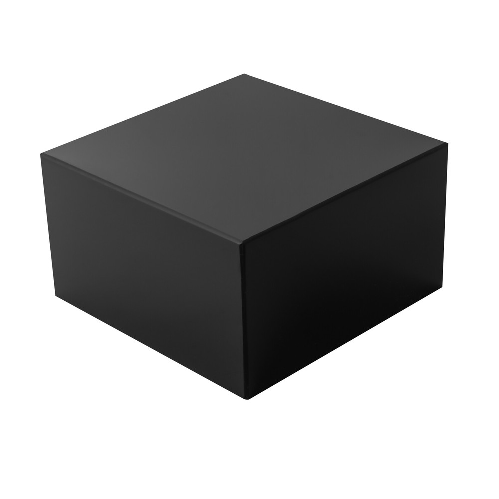 6 Pcs Acrylic Display Risers Acrylic Boxes Acrylic Display Nesting Cubes Black