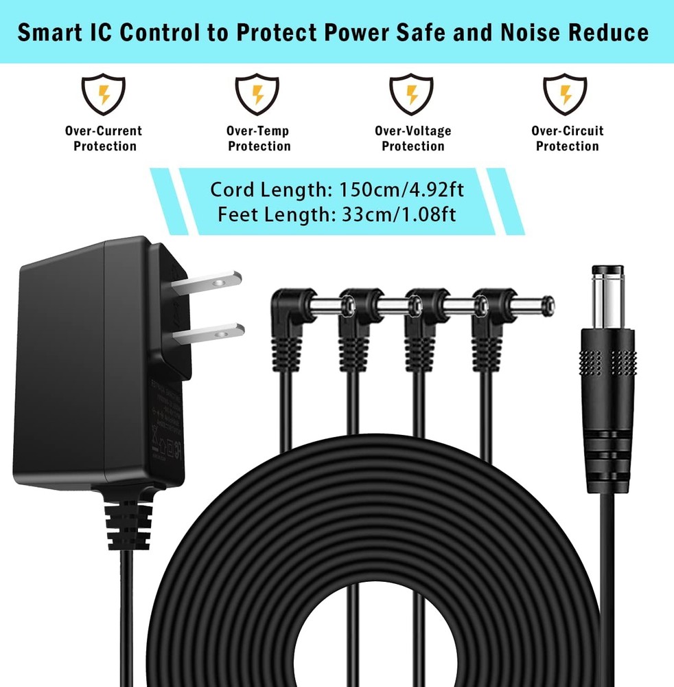 JOYO Multi Effects IR Loading Cabinet Modeling Amp Simulator Pedal Power Adapter