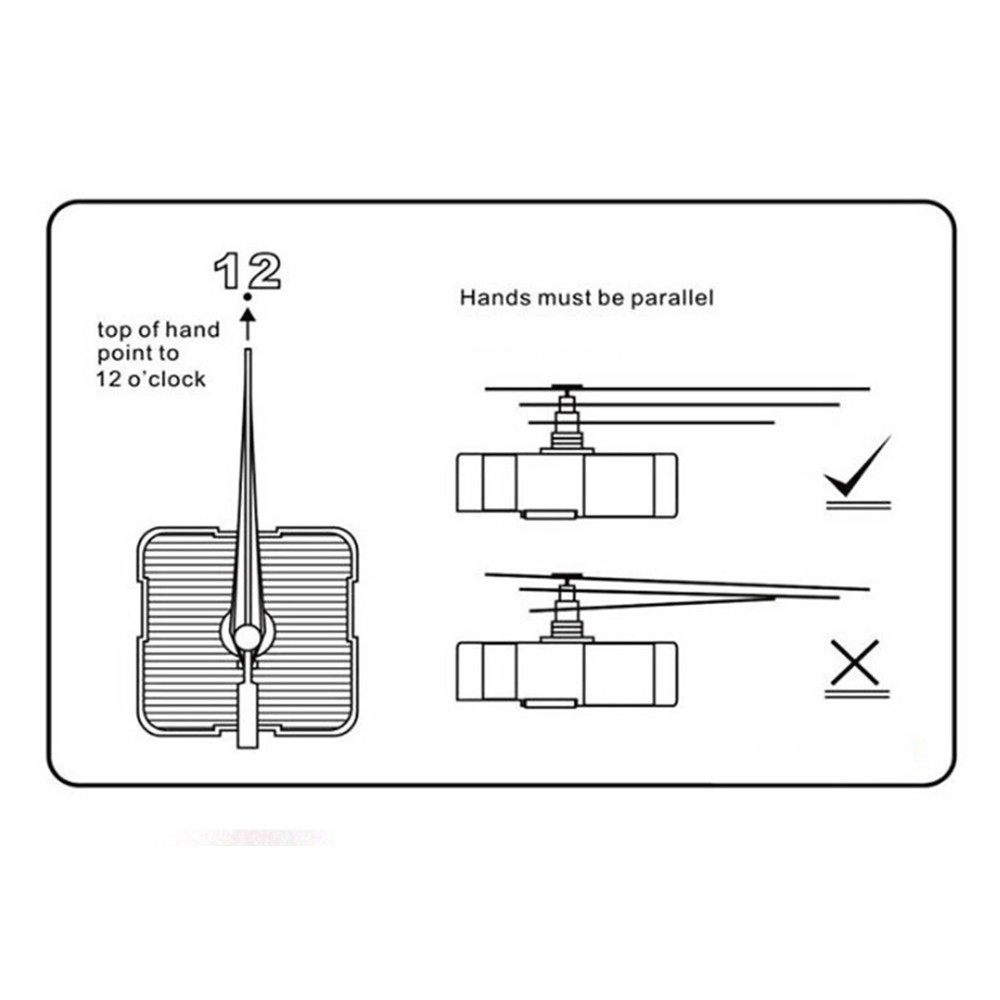 Brand New Clock Movement Kit Clock Movement DIY Clock Movement Plastic