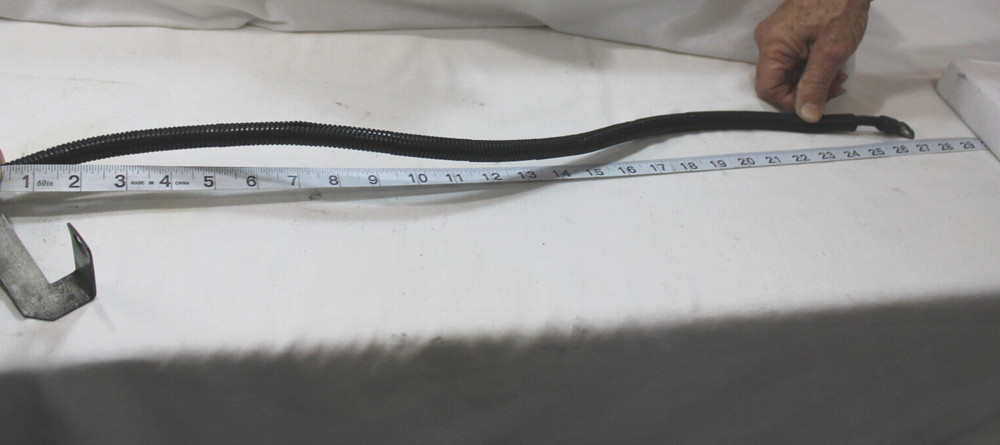 1987-1990 FORD MUSTANG STARTER CABLE WITH ENGINE MOUNT BRACKETS 2.3 LTR