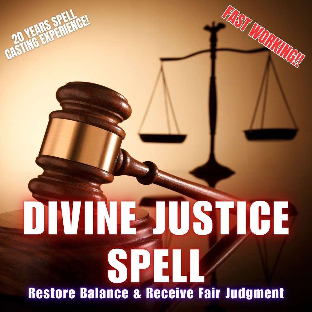 Divine Justice Spell: Restore Balance & Receive Fair Judgment