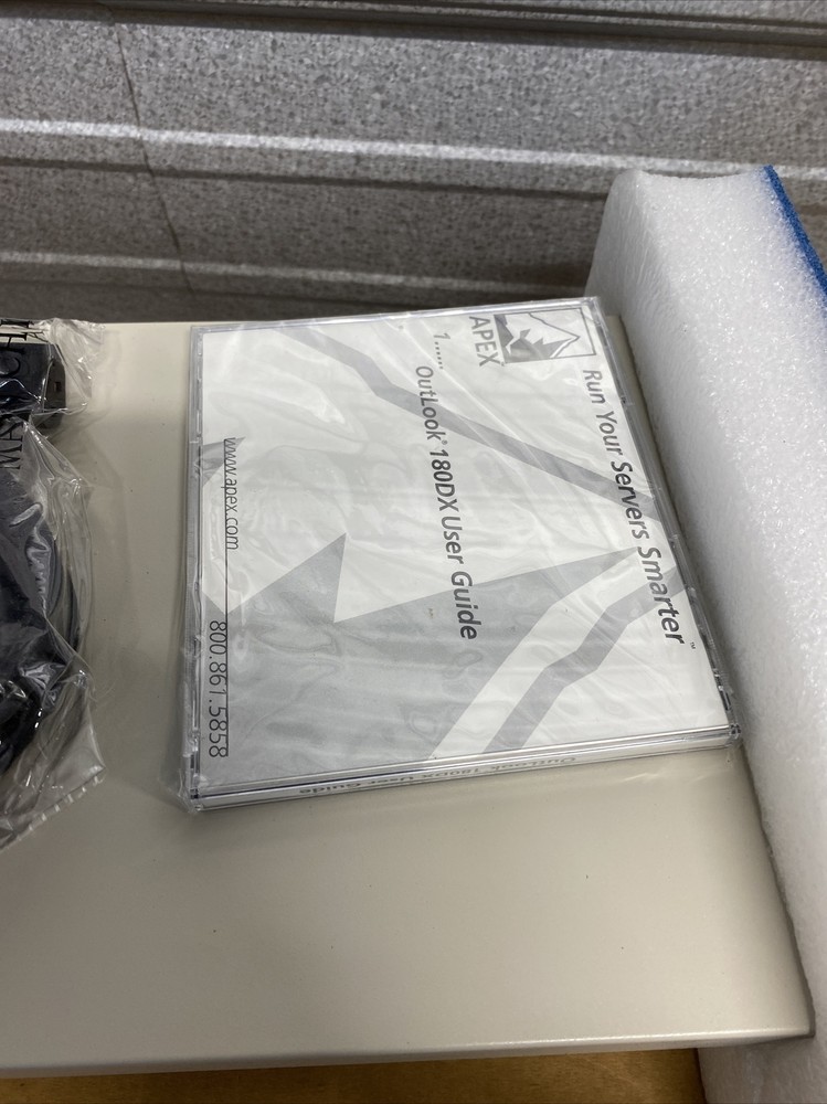 APEX Inc Outlook Model 180DX 8 Port KVM Switch Stackable