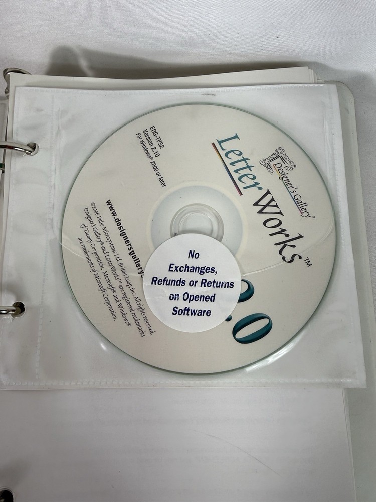 Designer's Gallery Studio Plus Embroidery Management Software + Color Works +++