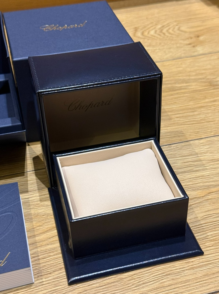 Genuine Original 2026 Current Chopard Watch Presentation Box Case with Booklet