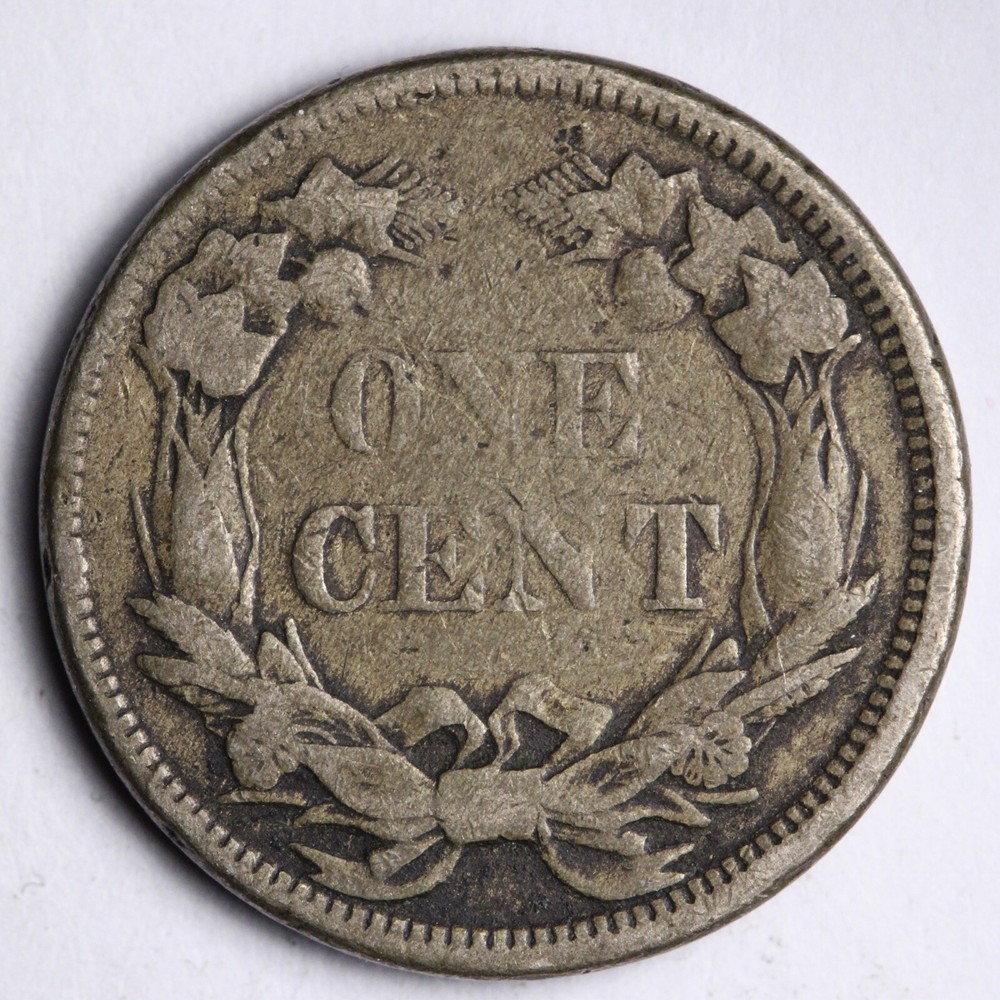 1858 LL Flying Eagle Cent Penny CHOICE FINE+ E113 INC