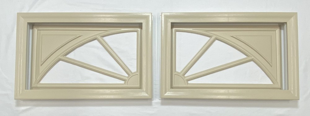 Wicker Tan Amarr Garage Door Window Kit Short Panel Frame Insert Glass Options