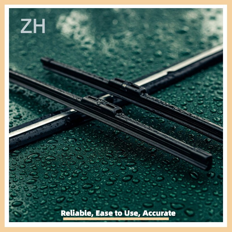 Pair Windshield Wiper Blades J-hook Quality 26" & 20" Inch Bracketless Frameless