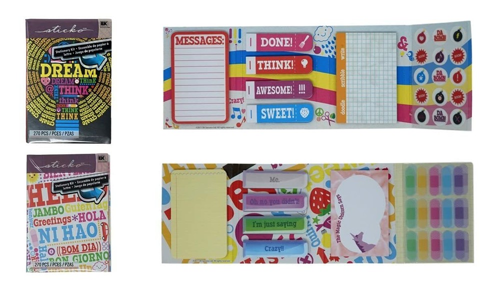 Stationery Sets Dream and Hello Stationery Kit, 2 Pack