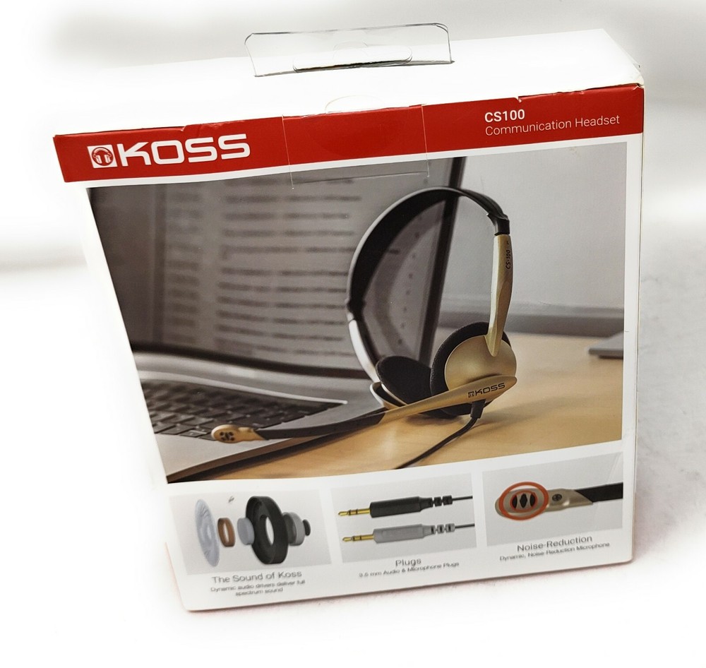 KOSS CS100 On-Ear Communication Headset