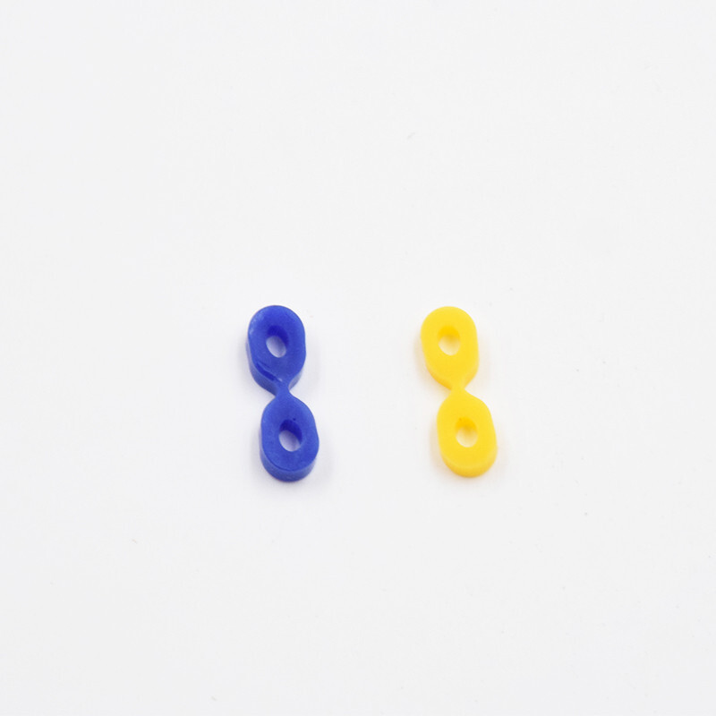 40 Pcs Dental Wedges Elastic Matrix Matrices Rubber Interdental Material 8 Shape