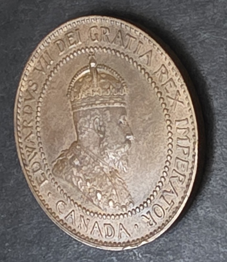 •1910•CANADA•ONE CENT•