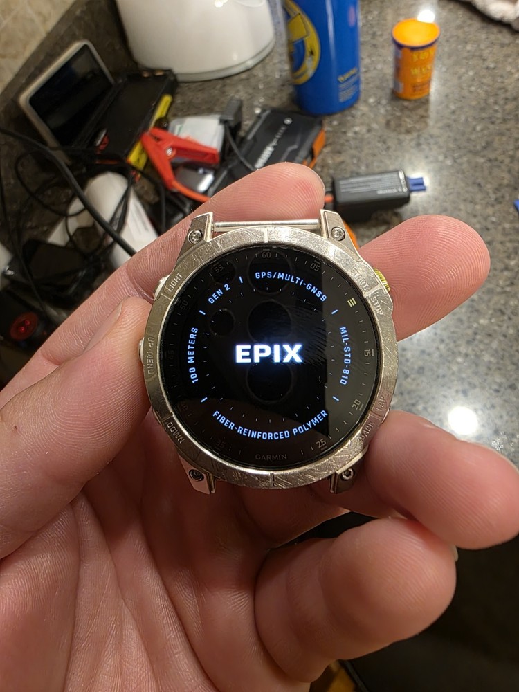 Garmin epix (Gen 2) Sapphire GPS Watch - White