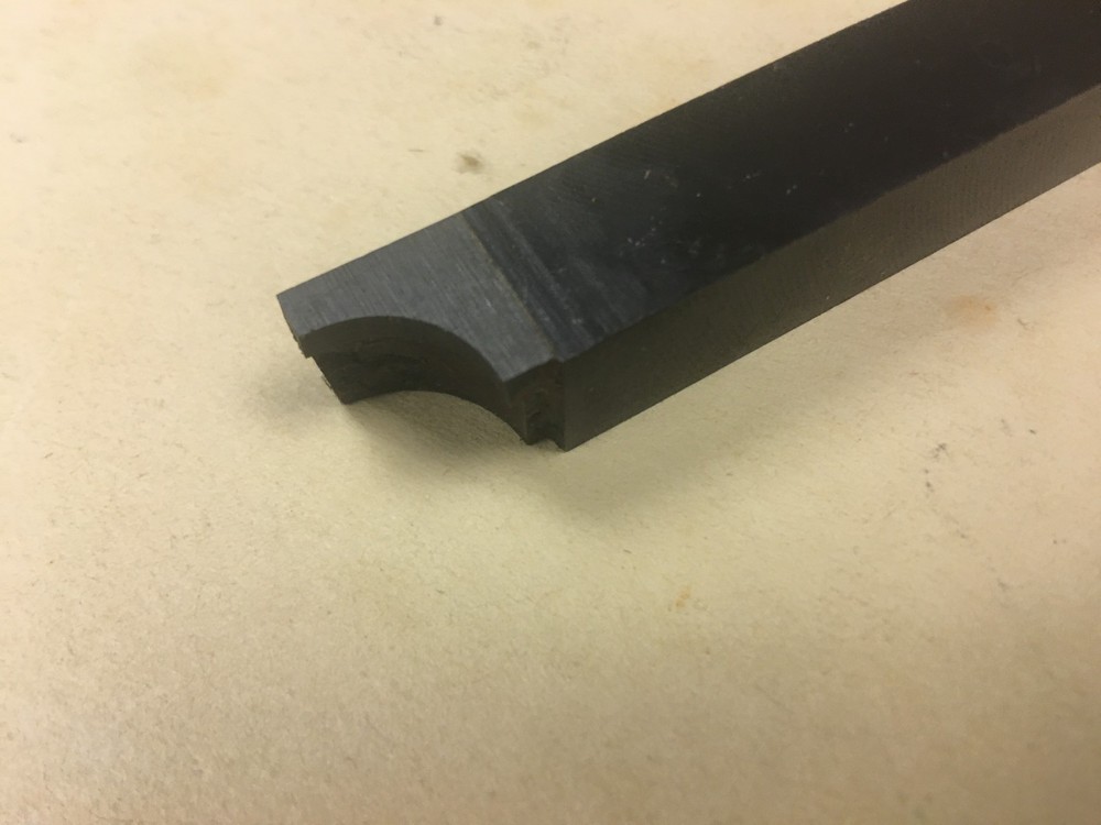 Radius Lathe Bits - Radius Concave - Left Hand Brazed Carbide