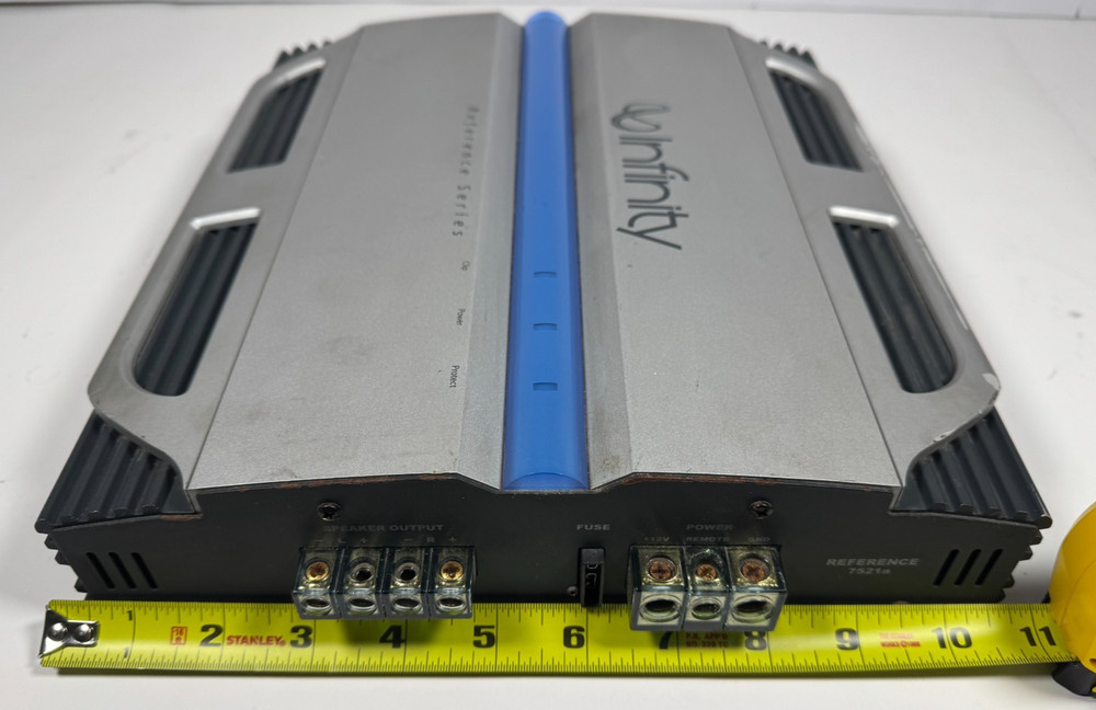 Infinity Reference 7521a 2-Channel Car Audio Amplifier Reference Series - READ