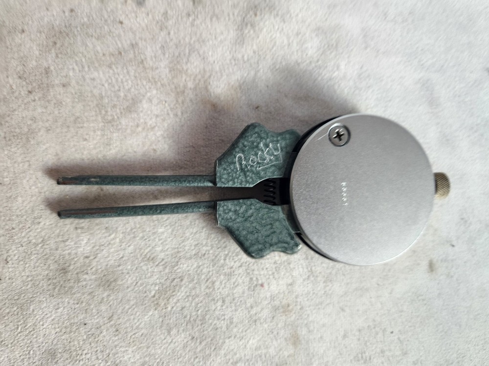 Teclock Inside Dial Caliper .80-1.24” Groove Gage Read Description