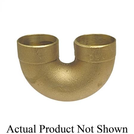 NIBCO E535400 Return Bend 2" Bronze 180 CXC DWV Fitting