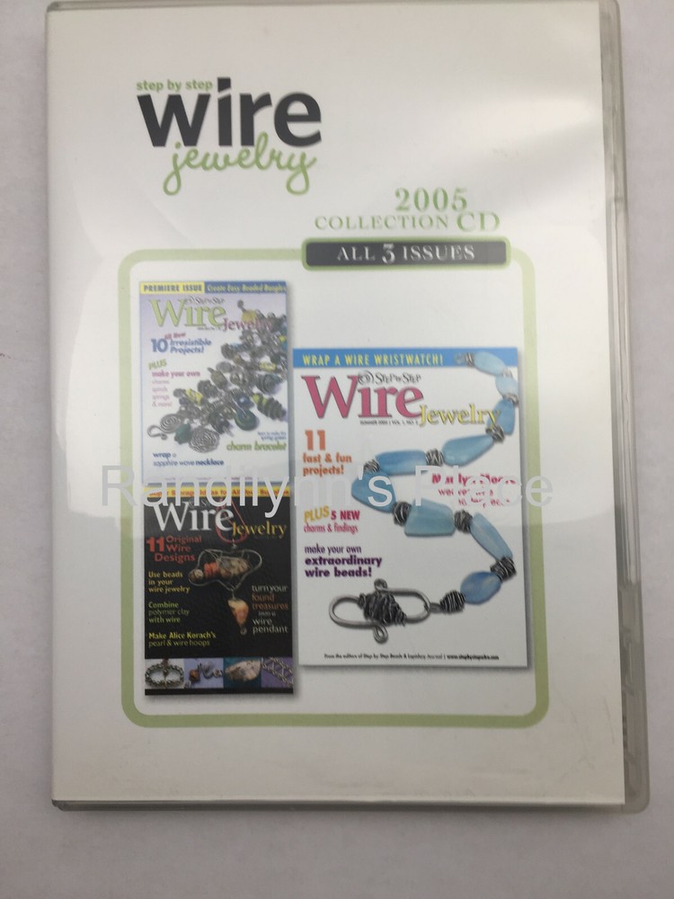 Step by Step Wire Jewelry 2005 Collection CD 3 Issues - NEW in SHRINK WRAP