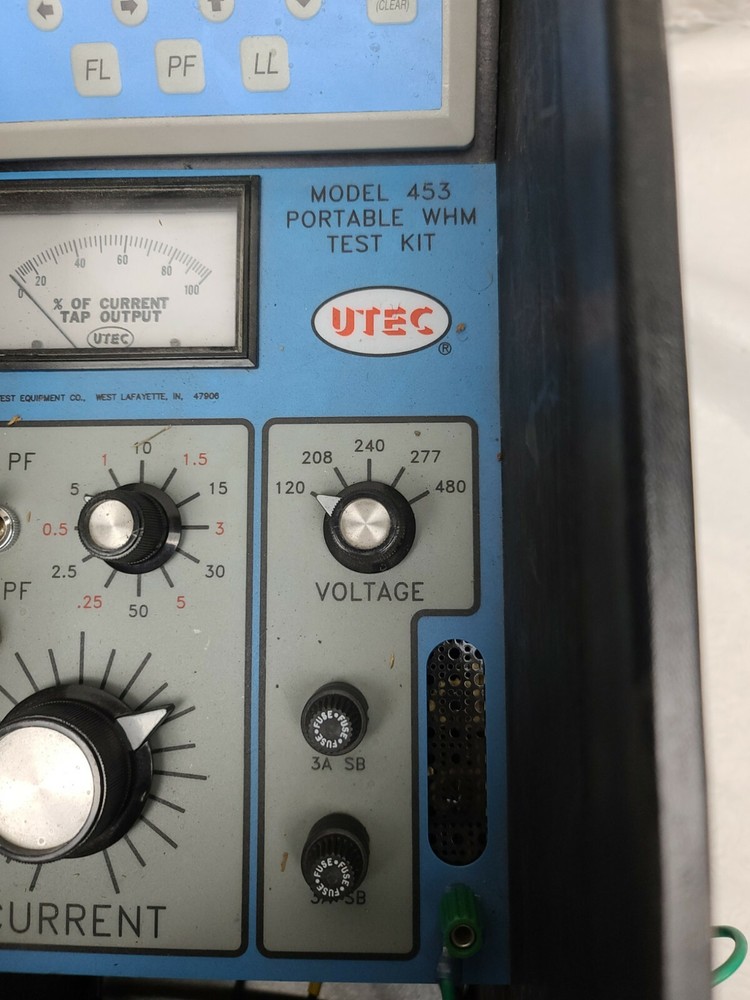Utec Model 453 Portable WHM Test Kit & 712 COMPARATOR