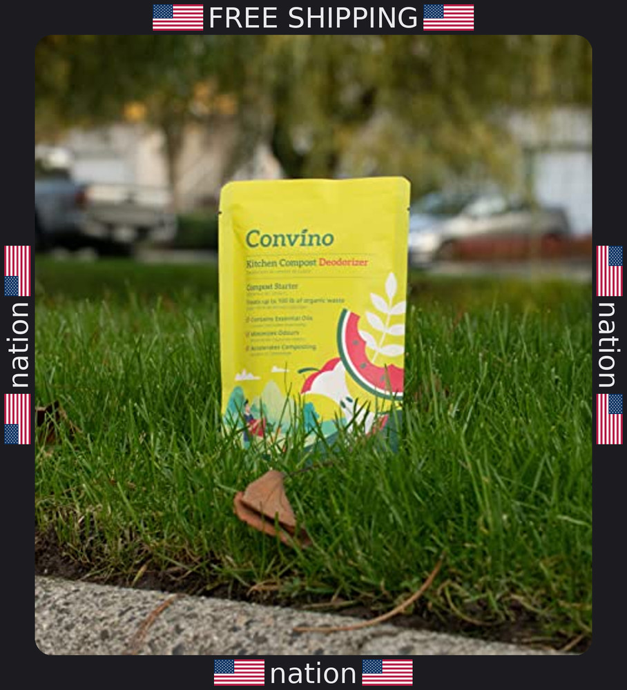 Compost Starter Accelerator - Reduce Odor & Boost Fertile Humus - 4 Packets
