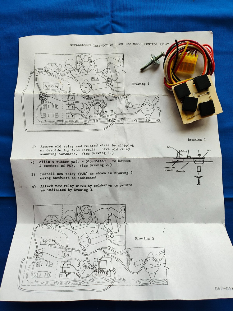 Leslie 122 Speed Relay