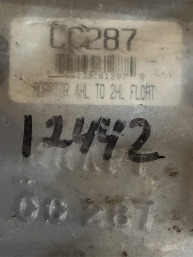 NOS Kraft Tools Adapter Plate CC287