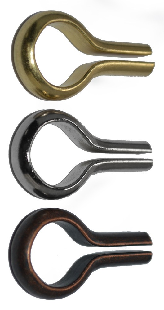 Banjo (Ring) Loop Shelf Supports 6mm Hole for Bookcase CHOOSE FINISH & QUANTITY+