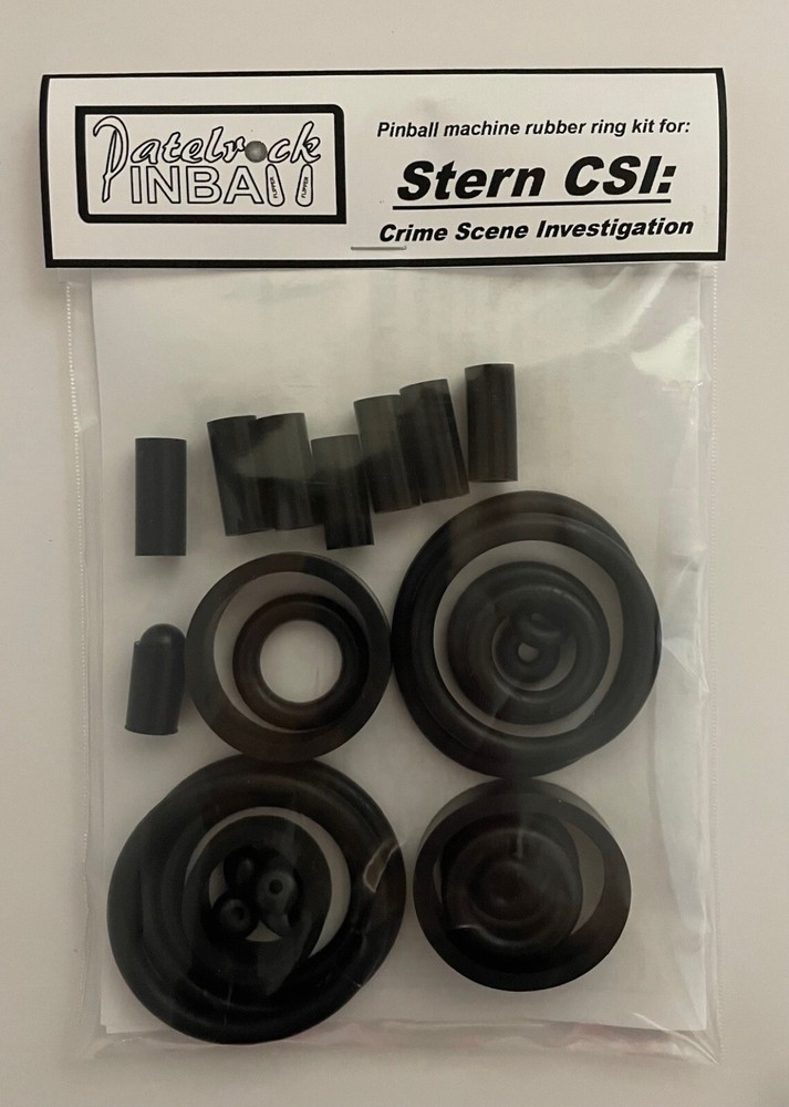 2008 Stern CSI Pinball Machine Rubber Ring Kit **Customize Your Kit