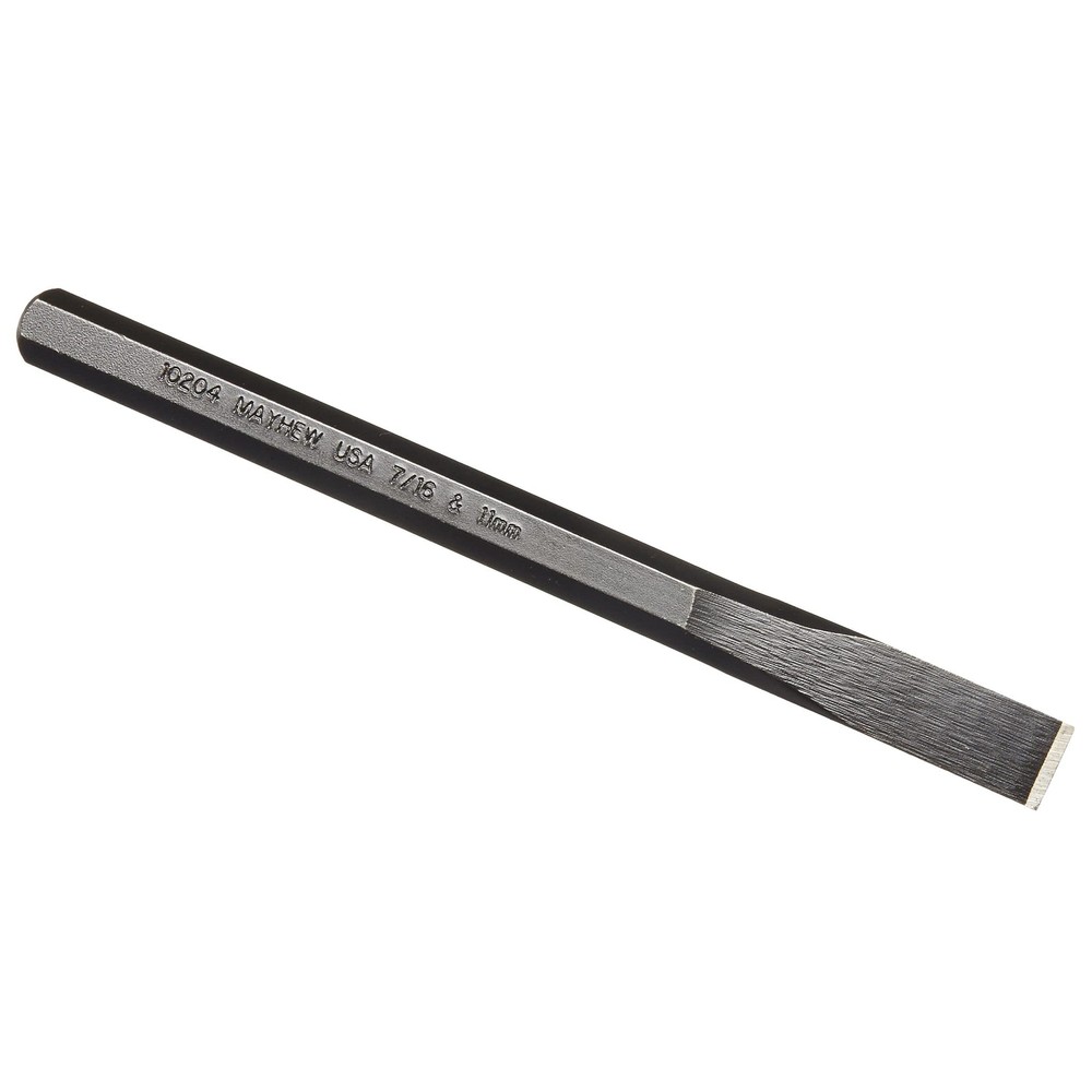 Mayhew 10204 7/16-Inch Black Oxide Cold Chisel