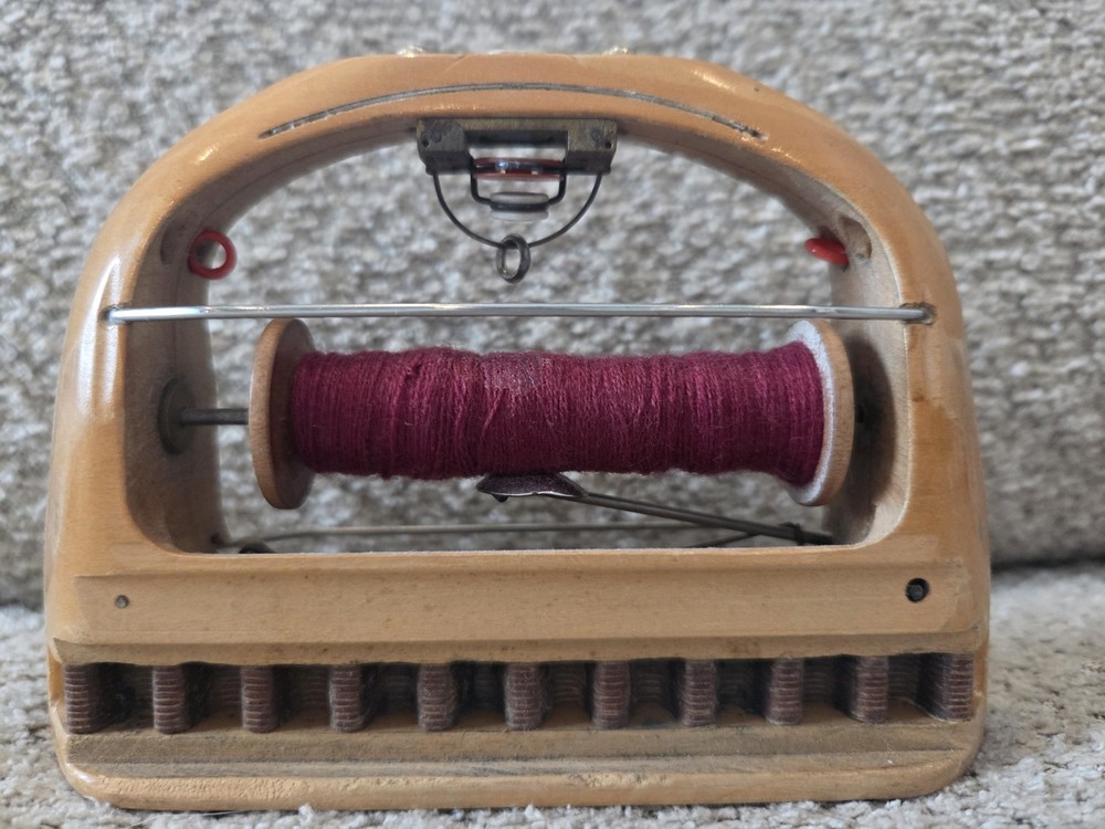 Antique Thread Bobbin Weaving Loom Shuttle, Sewing Tool