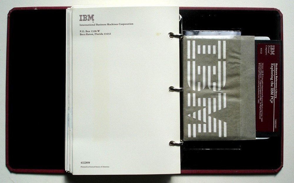 IBM PCJr Manuals LOT: Guide to Operations, BASIC, Hands-On BASIC