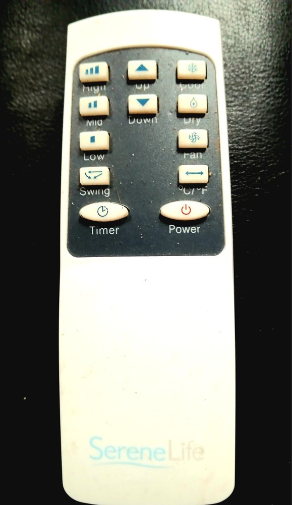 REMOTE CONTROL For SereneLife Portable Air Conditioner Model SLPAC
