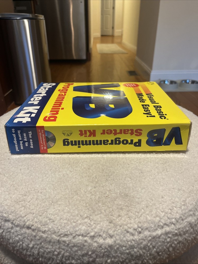 Visual Basic Made Easy VB Programming Starter Kit New Open Box