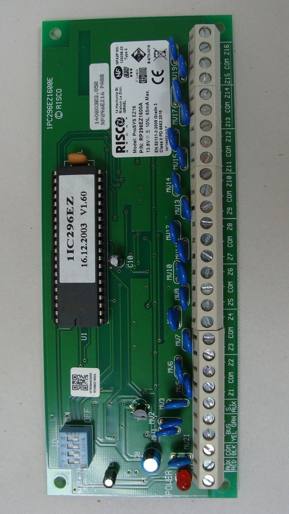 Risco ProSYS EZ16 Zone Input Expander NEW NOS