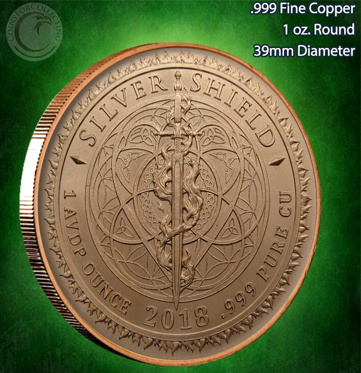 2018 "Love" 1 oz .999 Copper Round