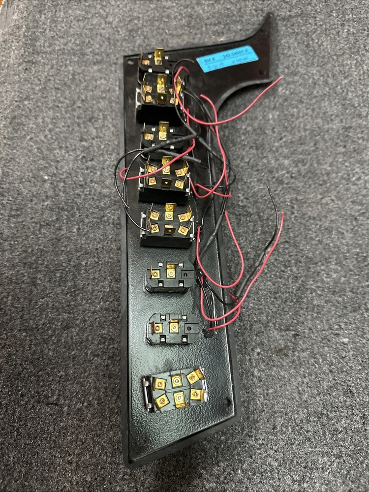 2019 Bullet 21 XRD Bass Boat Console Switch Panel New