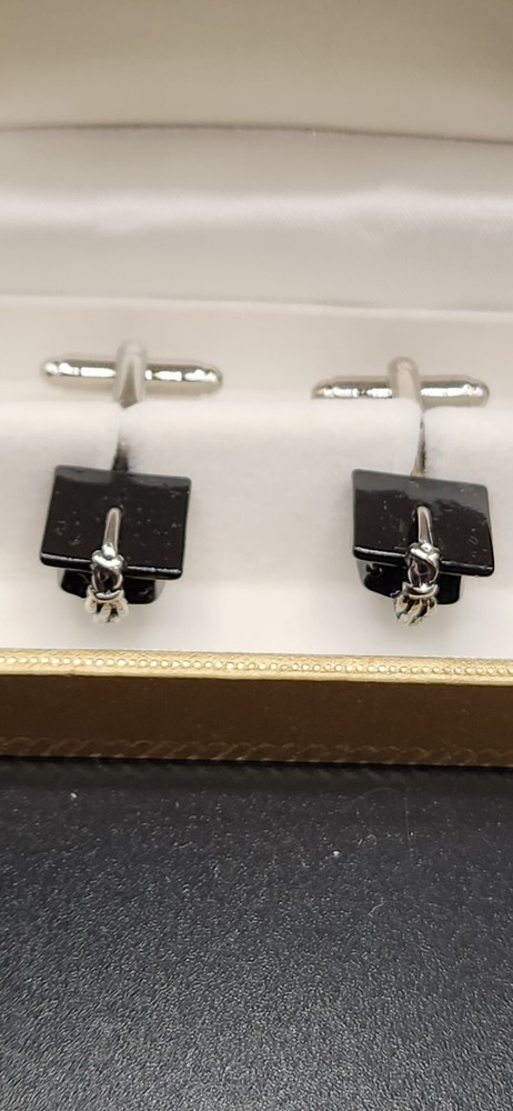 Graduation Hat Cufflinks