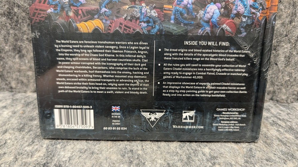 Codex: World Eaters - Warhammer 40k - Latest Version 2025! 🔥Brand New🔥