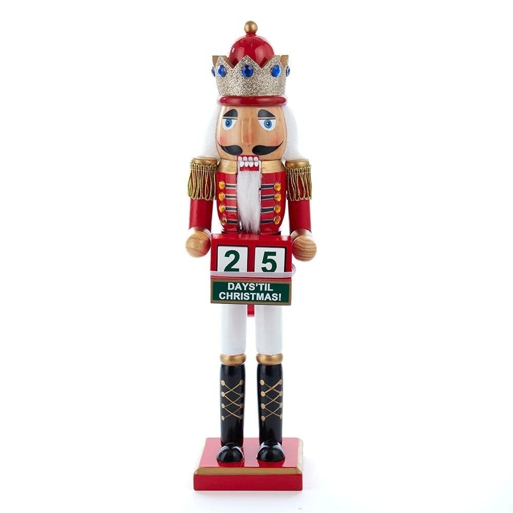 Nutcracker King with Calendar 15 Inch C5935