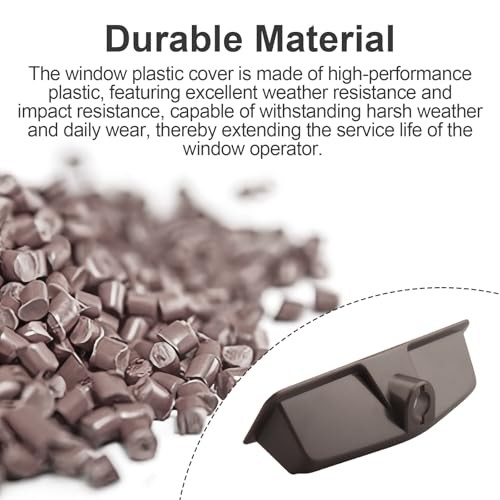 Window Operators Cover, Compatible with Entrygard White Plastic Operator Cover