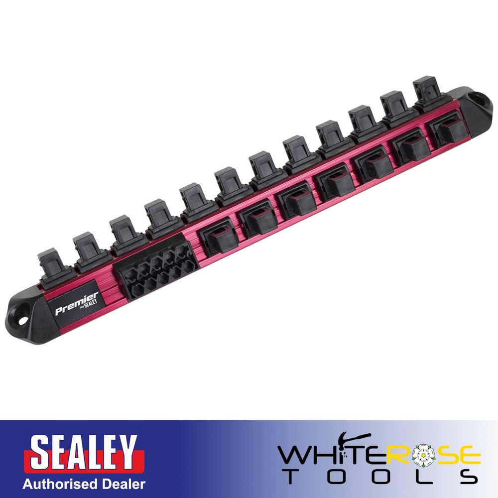 Sealey Premier Socket & Bit Retaining Rail 1/2"Sq Drive