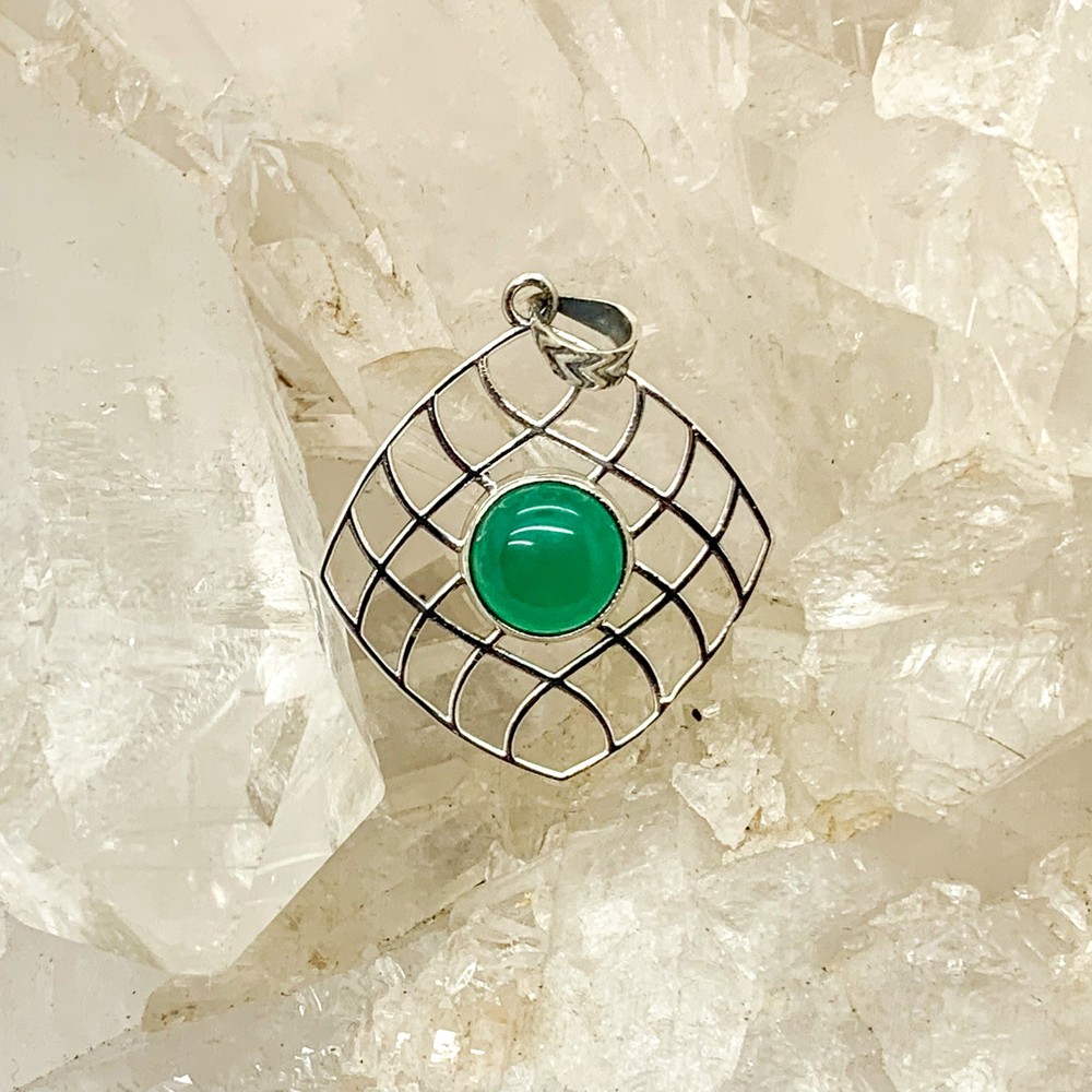 Green Onyx Pendant $65