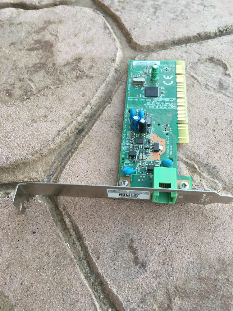 Fax Modem Telephone Card for PC 