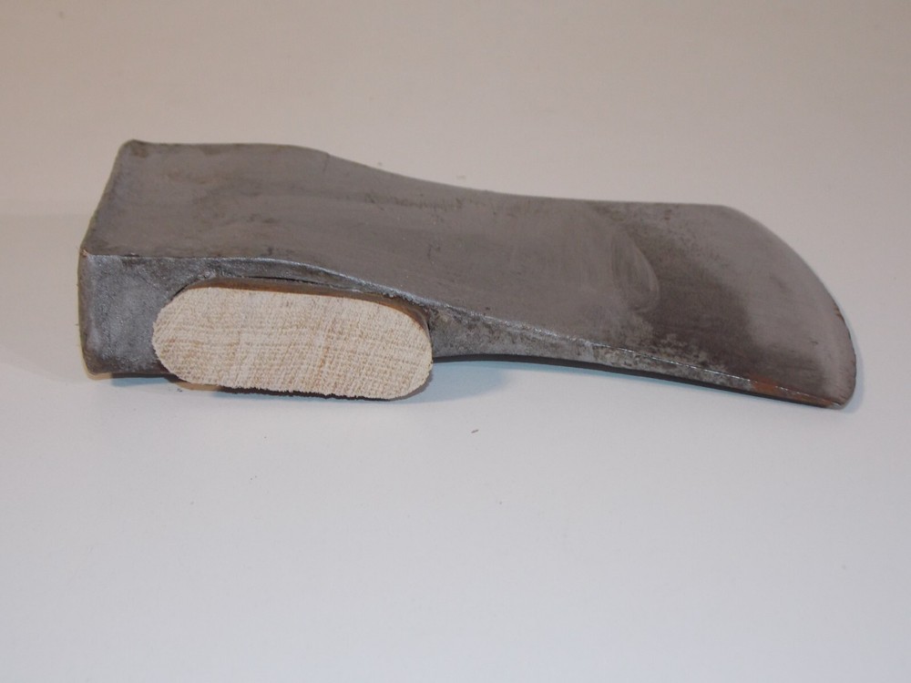 Vtg Unbranded 4.75" Single Bit Steel Axe Head 3lbs 5.3oz