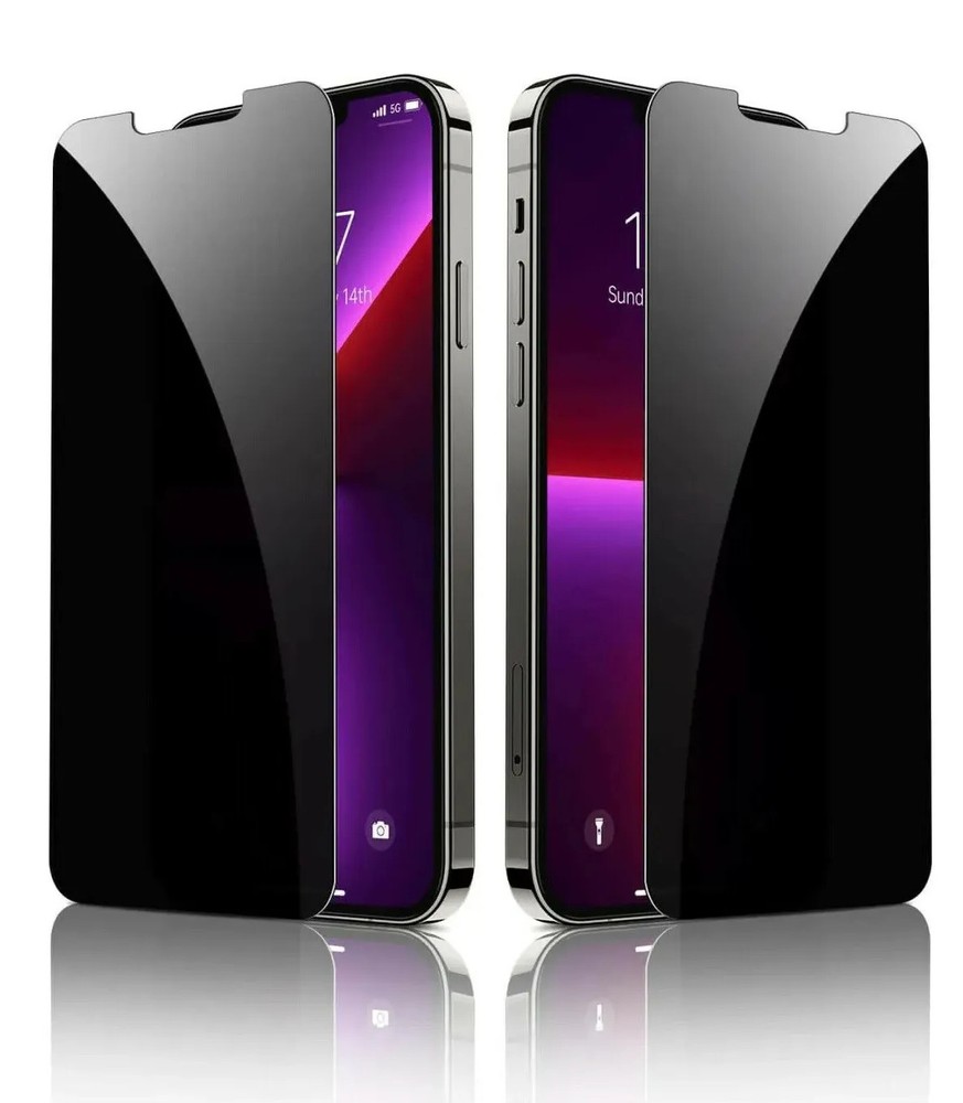 For iPhone 13 14 15 Anti Spy Privacy Glass Screen Protector/Camera Protector