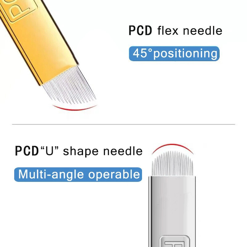 Disposable Microblading Needle Tattoo Blades Embroidery Permanent Makeup Eyebrow