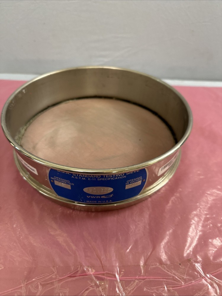 VWR  - No. 325 - Standard Testing Sieve - 45 Micrometer