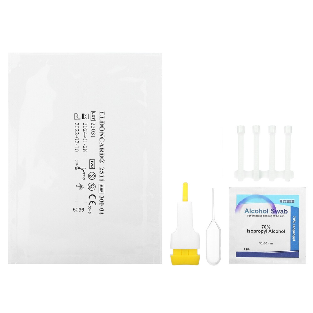Eldon Blood Typing Kit, 1 Easy Self-Testing Kit