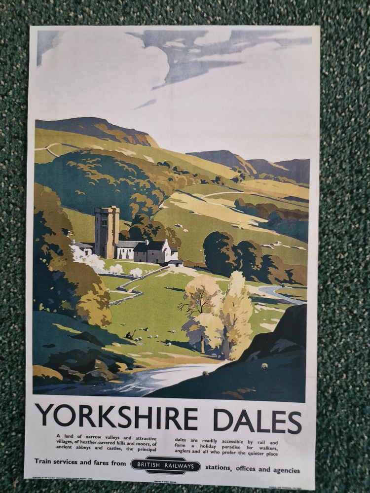 BRITISH RAILWAYS  YORKSHIRE  DALESposter