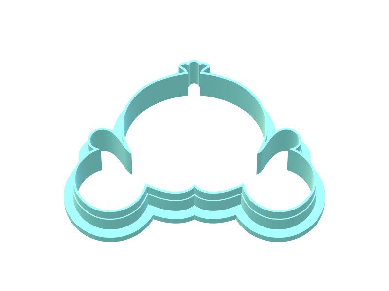 Princess Carriage Cookie Cutter